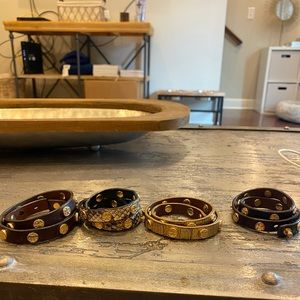 Tory Burch wrap bracelets $20 each